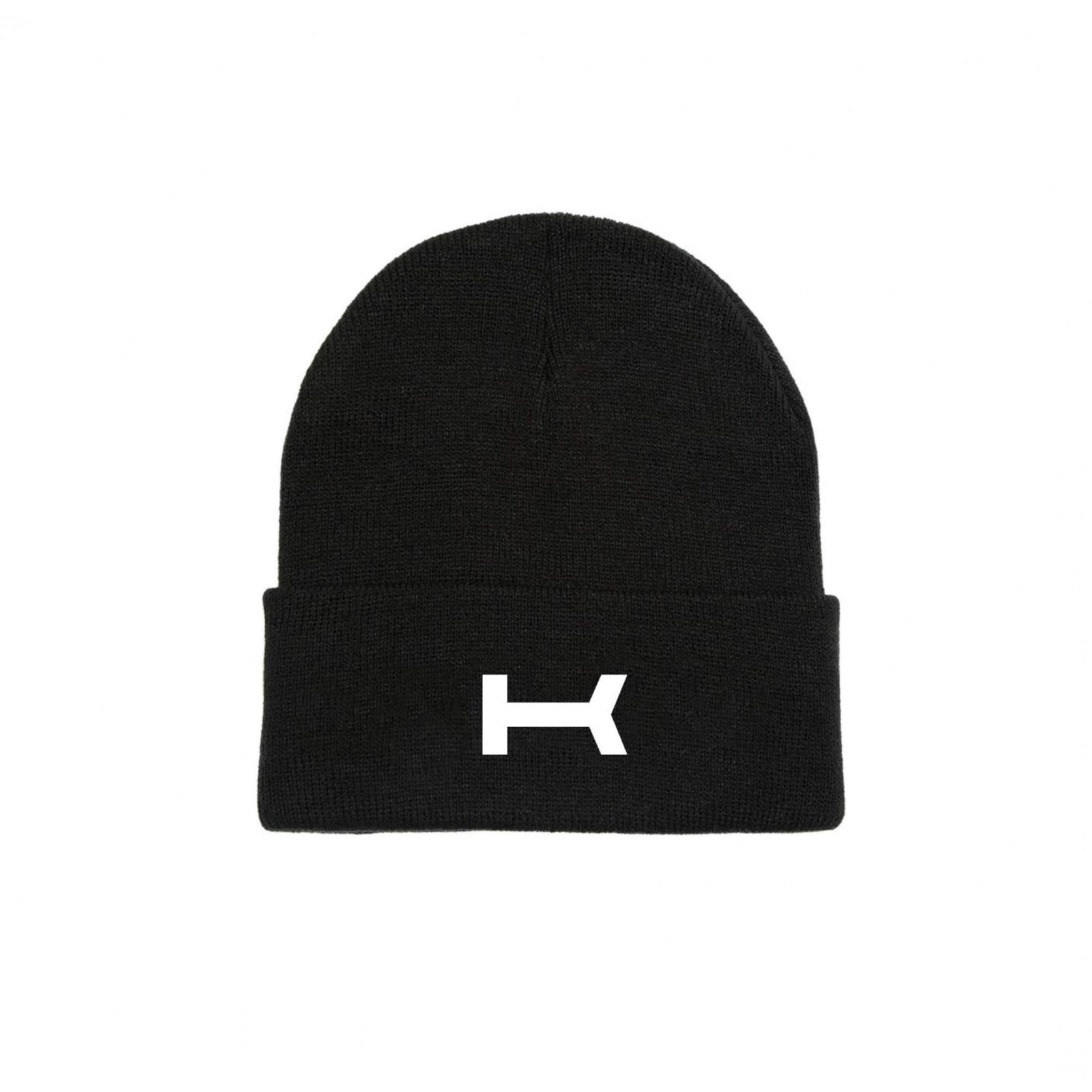 Black and white polo beanie hotsell